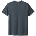Indigo front - Next Level Apparel Adult Tri-Blend Tee