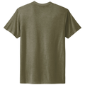 Military Green back - Next Level Apparel Adult Tri-Blend Tee