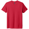 Red front - Next Level Apparel Adult Tri-Blend Tee