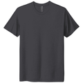 Solid Graphite front - Next Level Apparel Adult Tri-Blend Tee