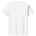 Solid White back - Next Level Apparel Adult Tri-Blend Tee