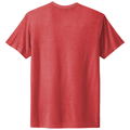 Vintage Red back - Next Level Apparel Adult Tri-Blend Tee