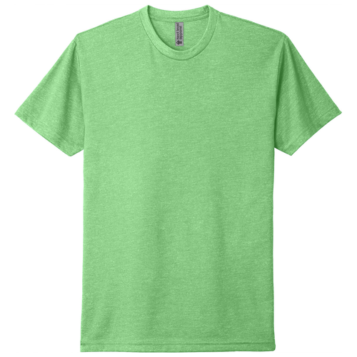 Apple Green front - Next Level Apparel Adult CVC Tee