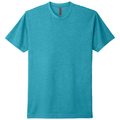 Bondi Blue front - Next Level Apparel Adult CVC Tee