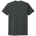 Charcoal back - Next Level Apparel Adult CVC Tee