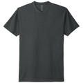 Charcoal front - Next Level Apparel Adult CVC Tee