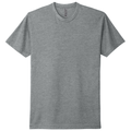 Dark Heather Gray front - Next Level Apparel Adult CVC Tee