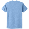 Heather Columbia Blue back - Next Level Apparel Adult CVC Tee