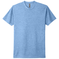 Heather Columbia Blue front - Next Level Apparel Adult CVC Tee