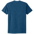 Heather Cool Blue back - Next Level Apparel Adult CVC Tee
