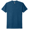 Heather Cool Blue front - Next Level Apparel Adult CVC Tee