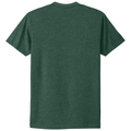 Heather Forest Green back - Next Level Apparel Adult CVC Tee
