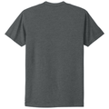Heather Heavy Metal back - Next Level Apparel Adult CVC Tee
