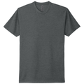 Heather Heavy Metal front - Next Level Apparel Adult CVC Tee