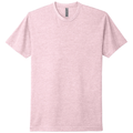 Heather Light Pink front - Next Level Apparel Adult CVC Tee