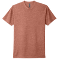 Heather Redwood front - Next Level Apparel Adult CVC Tee