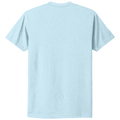Ice Blue back - Next Level Apparel Adult CVC Tee