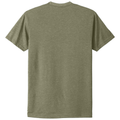 Light Olive back - Next Level Apparel Adult CVC Tee