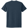 Midnight Navy back - Next Level Apparel Adult CVC Tee