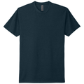 Midnight Navy front - Next Level Apparel Adult CVC Tee