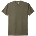 Military Green front - Next Level Apparel Adult CVC Tee