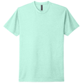 Mint front - Next Level Apparel Adult CVC Tee