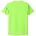 Neon Green back - Next Level Apparel Adult CVC Tee