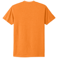 Orange back - Next Level Apparel Adult CVC Tee