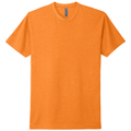 Orange front - Next Level Apparel Adult CVC Tee