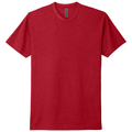 Red front - Next Level Apparel Adult CVC Tee