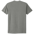 Stone Gray back - Next Level Apparel Adult CVC Tee