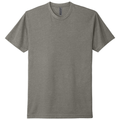 Warm Gray front - Next Level Apparel Adult CVC Tee