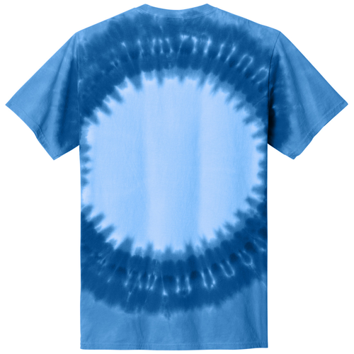 Royal back - Port & Co Window Tie-Dye Tee PC149