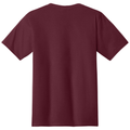 Athletic Maroon back - Port & Co Fan Favorite Tee