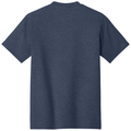 Heather Navy back - Port & Co Fan Favorite Tee