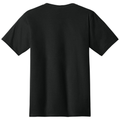 Jet Black back - Port & Co Fan Favorite Tee