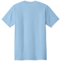 Light Blue back - Port & Co Fan Favorite Tee