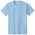 Light Blue front - Port & Co Fan Favorite Tee