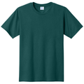 Marine Green front - Port & Co Fan Favorite Tee