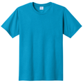 Sapphire front - Port & Co Fan Favorite Tee