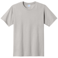 Silver front - Port & Co Fan Favorite Tee