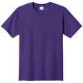 Team Purple front - Port & Co Fan Favorite Tee