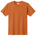 Texas Orange front - Port & Co Fan Favorite Tee