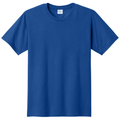 True Royal front - Port & Co Fan Favorite Tee