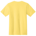 Yellow back - Port & Co Fan Favorite Tee