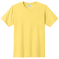 Yellow front - Port & Co Fan Favorite Tee