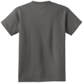 Charcoal back - Port & Co Youth Core Cotton Tee