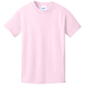 Cherry Blossom front - Port & Co Youth Core Cotton Tee