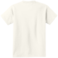 Ivory back - Port & Co Youth Core Cotton Tee