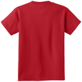Red back - Port & Co Youth Core Cotton Tee